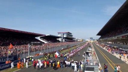 Marseillaise départ 24h Moto - Le Mans