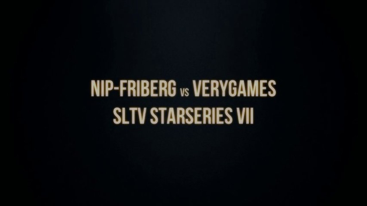 NiP friberg vs VERYGAMES - SLTV Starseries VII