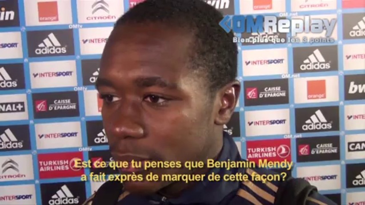 OM: Imbula chambre Mendy pour son but