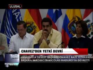 CHAVEZ' DEN YETKİ DEVRİ