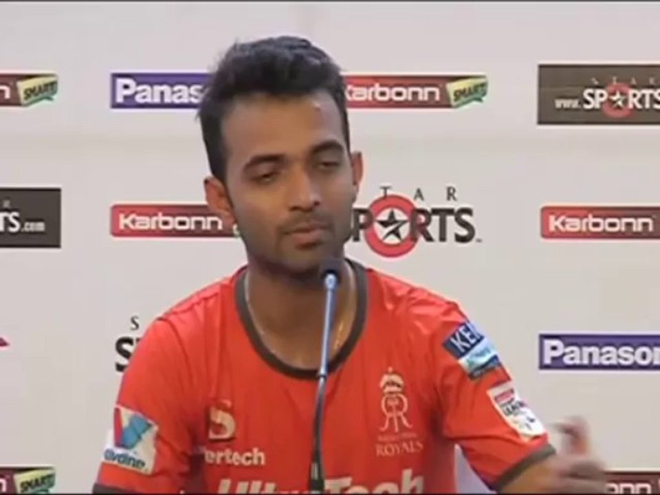 Rajasthan Royals batsman Ajinkya Rahane press conference