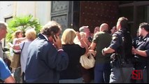 Napoli - Protesta lavoratori Cub davanti Provincia: scontri con polizia (24.09.13)
