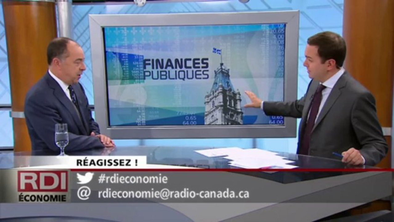 RDI Économie - Entrevue Christian Dubé