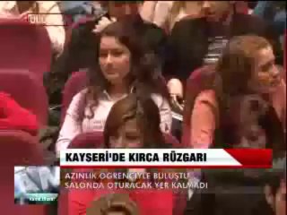 KAYSERİ' DE KIRCA RÜZGARI