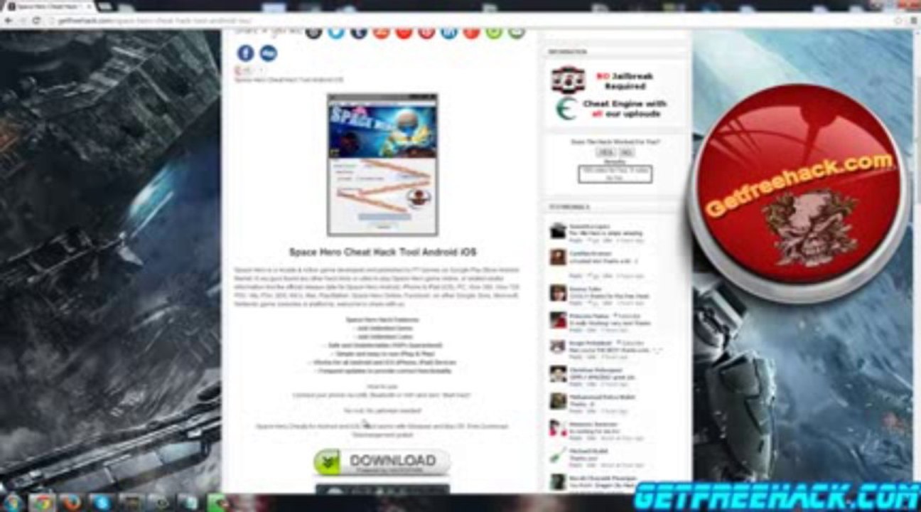 Space Hero Hack - Cheat [FREE Download] Android iOS