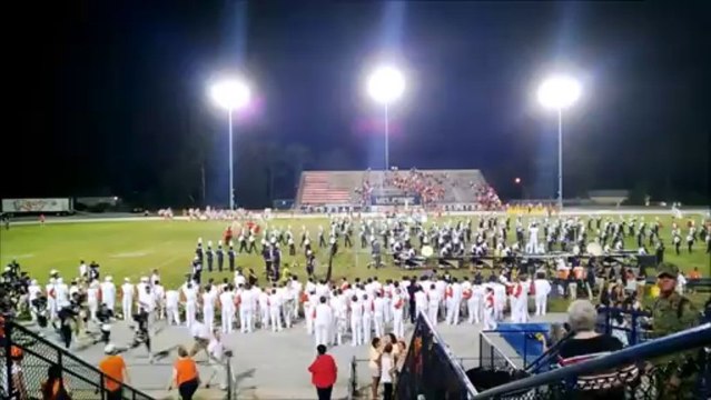 Lightning Strikes During Marching Band Performance