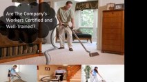 Carpet Cleaning Service: Ten Questions to Ask Before Hiring