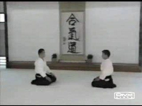 Suwari waza shomen uchi ikkyo omote