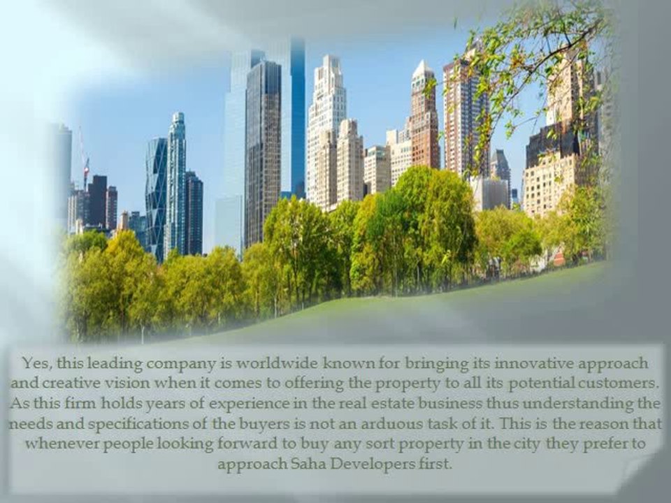 Saha Developers offer you Lavish Flats on Noida Expressway