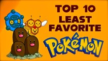 My Top 10 Least Favorite Pokémon - NintendoFanFTW