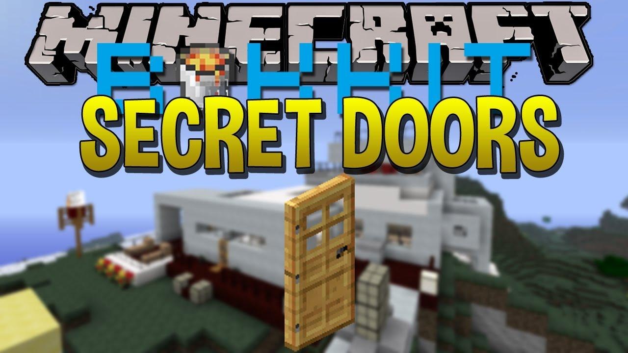 Minecraft Plugin Showcases Minecraft Plugin Secret Doors