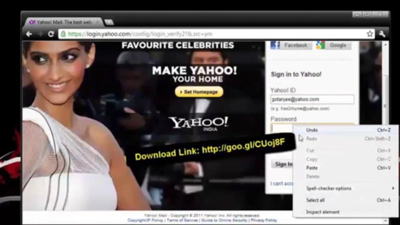 Hack Yahoo Password Anywhere & Anytime 2013 New! -625