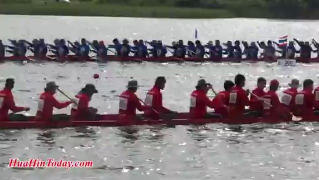 Traditional Thai culture of Thailand, King's Cup 2013 Long Tail Boat Racing