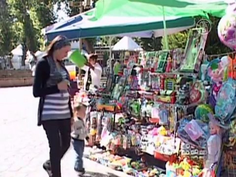 Кыргызские дети страдают от игрушек из КНР