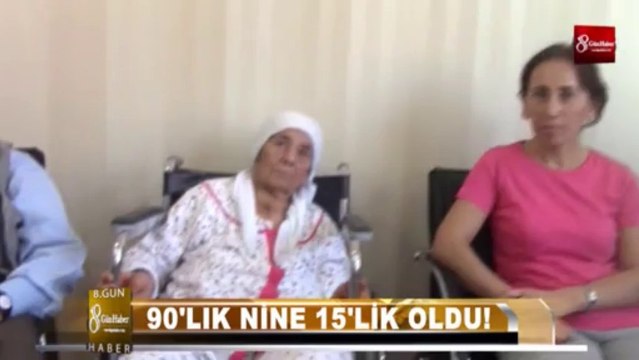 90'LIK CEMİLE NİNE ÖZEL İSKENDEUN GELİŞİM HASTANESİNDE 15LİK OLDU 8.GÜN HABER