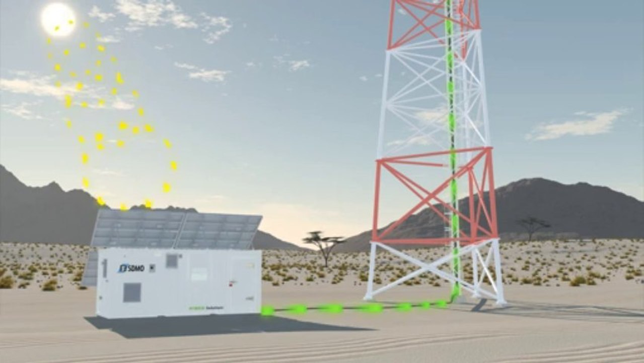 SDMO: Ontdek het werkingsprincipe van een hybride-oplossing van Power Solutions.