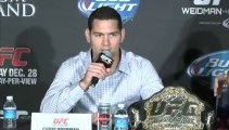 UFC 168 World Tour Las Vegas News Conference