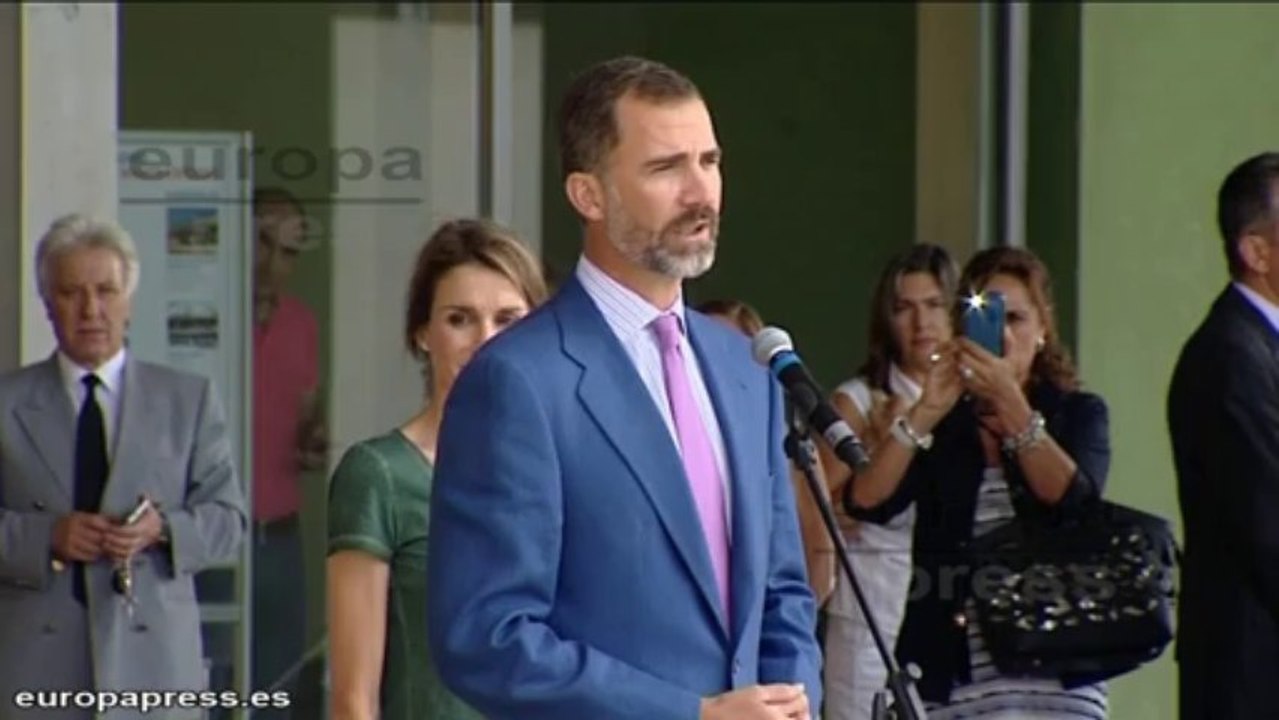 Príncipe sobre el rey: "Está claro que está muy bien"