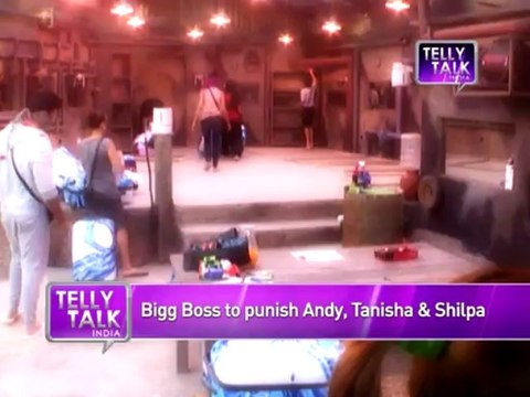 Bigg Boss 7 : Bigg Boss PUNISHES Tanisha, Andy, Shilpa Bigg Boss 7 Day 10 | 25th September 2013