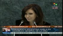 Pdta. Cristina Fernández pidio respuestas a Irán sobre la causa AMIA