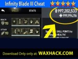 INFINITY BLADE III Hack Cheat @ FREE Download iOS No Jailbreak