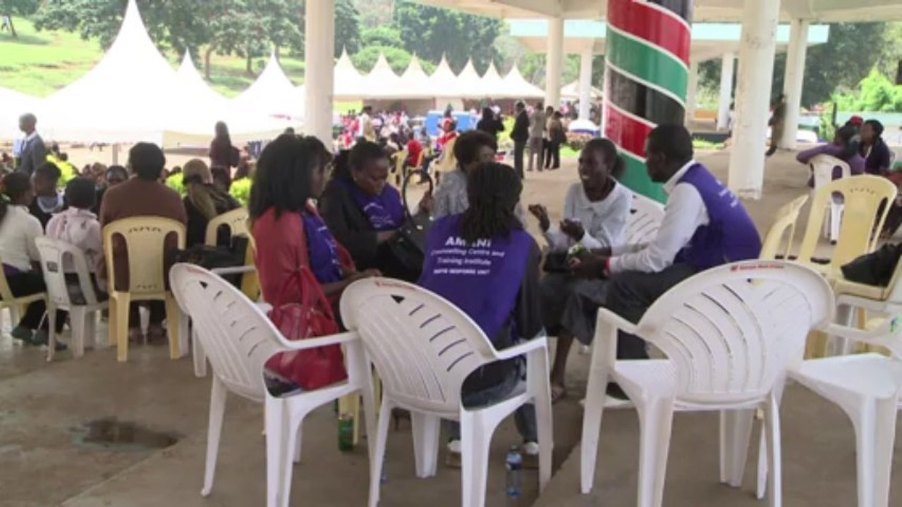 Comienza luto en Kenia