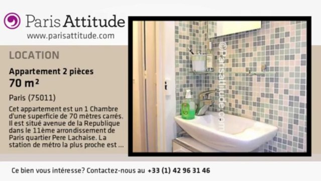 Appartement 1 Chambre à louer - Ménilmontant, Paris - Ref. 2761