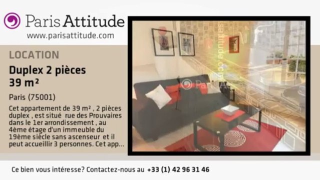 Duplex 1 Chambre à louer - Châtelet, Paris - Ref. 5419