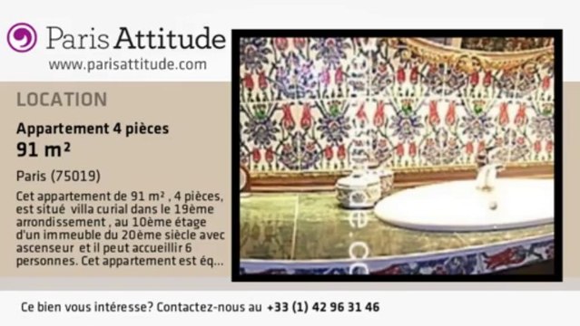 Appartement 3 Chambres à louer - Riquet, Paris - Ref. 5853