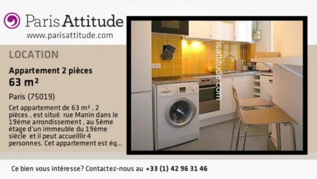 Appartement 1 Chambre à louer - Buttes Chaumont, Paris - Ref. 6945