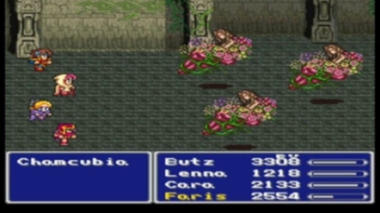 Final Fantasy V [21] La Fosse Sous-Marine