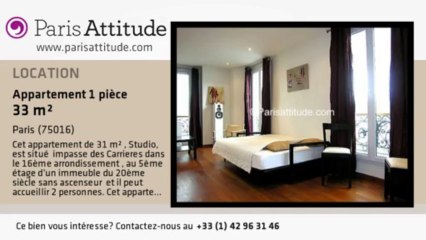 Appartement Studio à louer - La Muette, Paris - Ref. 7632