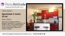 1 Bedroom Apartment for rent - Batignolles, Paris - Ref. 3695