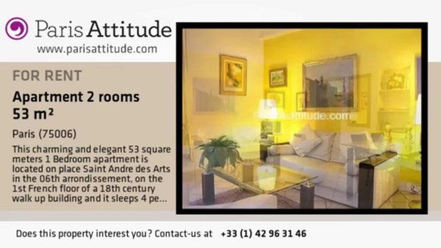 1 Bedroom Apartment for rent - Quartier Latin/St Michel, Paris - Ref. 4679