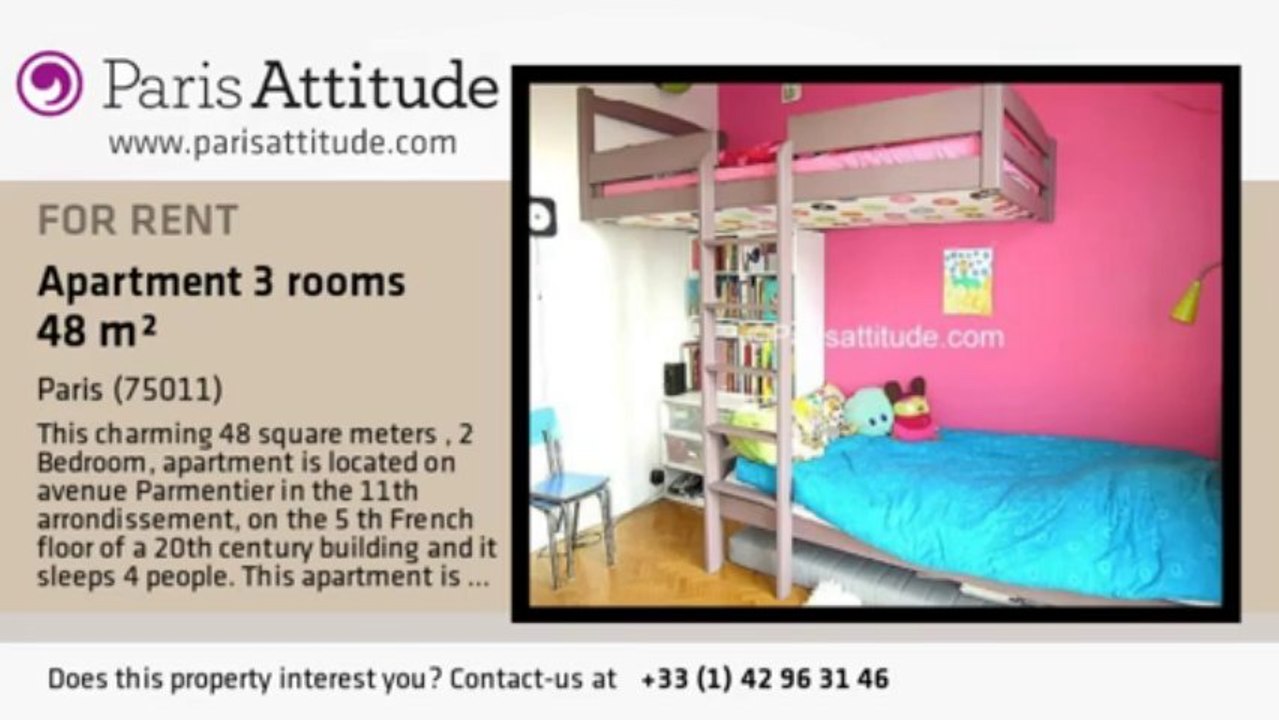 2 Bedroom Apartment for rent - Parmentier, Paris - Ref. 5714