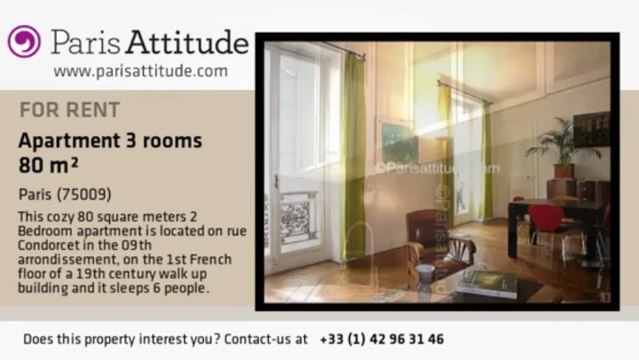 2 Bedroom Apartment for rent - Poissonnière, Paris - Ref. 4677