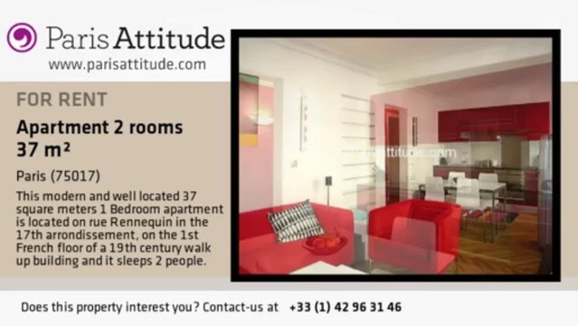 1 Bedroom Apartment for rent - Wagram, Paris - Ref. 3719