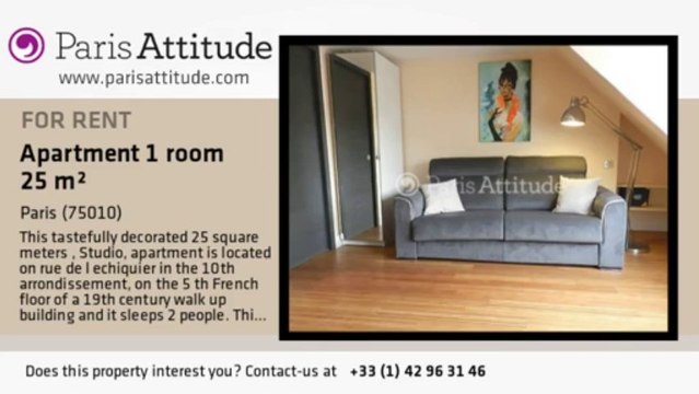 Studio Apartment for rent - Grands Boulevards/Bonne Nouvelle, Paris - Ref. 8607