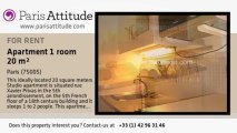 Studio Apartment for rent - Quartier Latin/St Michel, Paris - Ref. 842