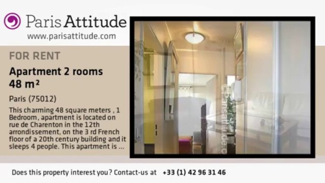 1 Bedroom Apartment for rent - Gare de Lyon, Paris - Ref. 7593