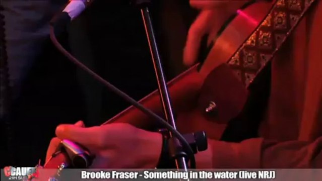 Brooke Fraser - Something in the Water - Live - C'Cauet sur NRJ