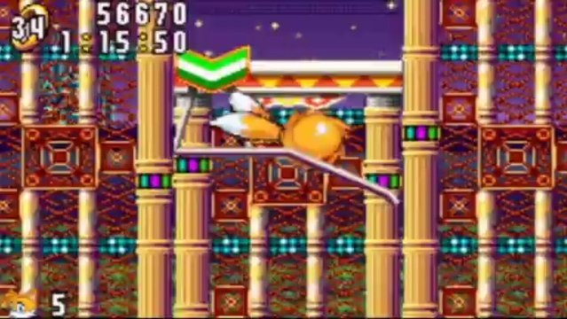 Sonic Advance - Tails : Casino Paradise Zone Act 2