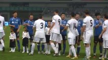 Veteranos de Real Madrid ganan 0-3 a ex estrellas de fútbol chino en Shanghái