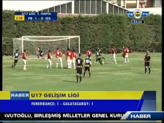 Fenerbahçe 1-1 Galatasaray (U17) - 22 Eylül 2013 Pazar