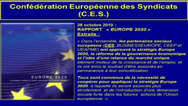 François ASSELINEAU_Les Escrocs : La Confédération Européenne des Syndicats