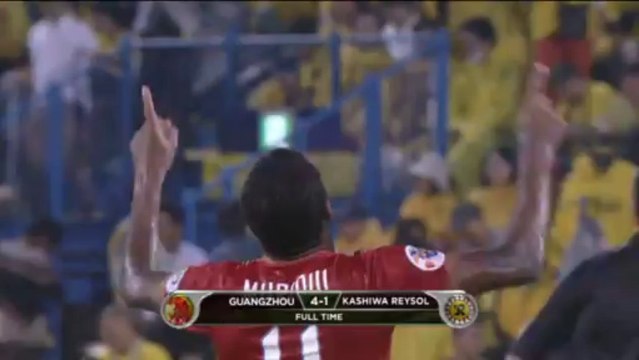 AFC Champions League: Kashiwa 1 - 4 Guangzhou Evergrande