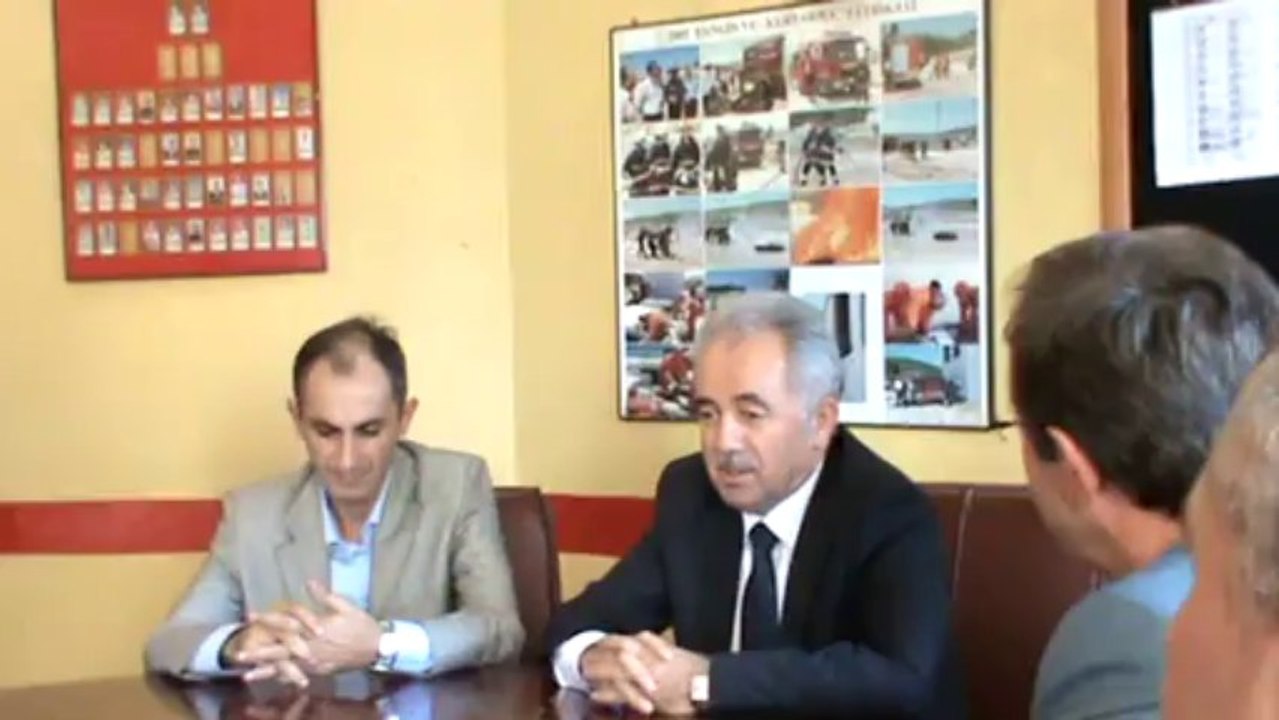 MİLLETVEKİLİ COŞKUN'UN İTFAİYE HAFTASINDA YALOVA BELEDİYESİ İTFAİYESİNİ ZİYARETİ