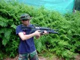 Airsoft M4A1 with M203 Grenade Launcher