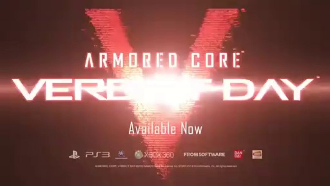 Armored Core : Verdict Day - Un trailer de lancement