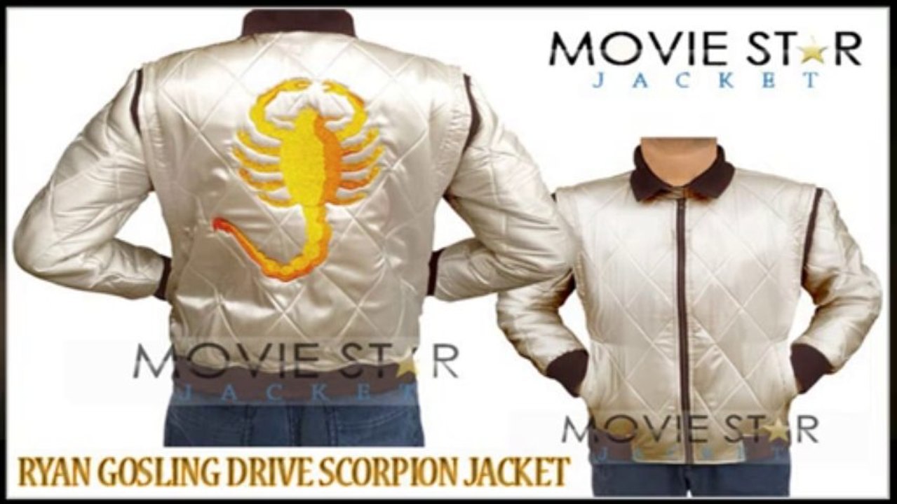 Scorpion Drive Jacket by Ryan Gosling - Moviestarjacket.com